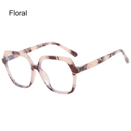 Klar linse Briller Brillestel BLOMSTER FLORAL