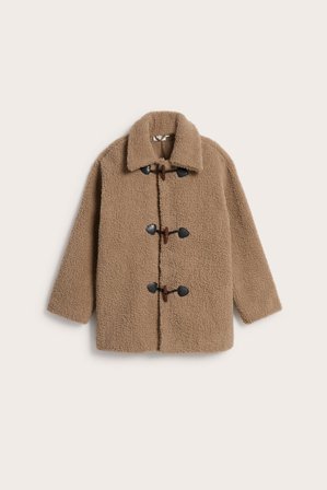 Kappahl | Pilejacka med duffelknappar Beige XL | Beige