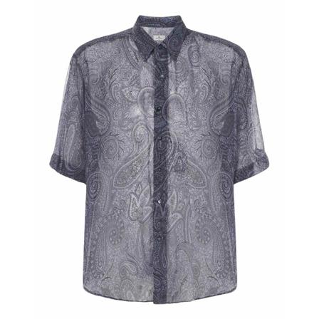 Etro Shirt Blå, Herre Skjorter