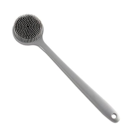 Ryggskrubber for dusj, ryggbørste med langt håndtak for menn og kvinner