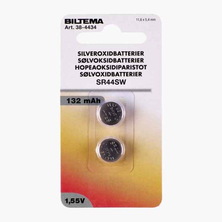 SR44SW Silveroxidbatteri 2 st.
