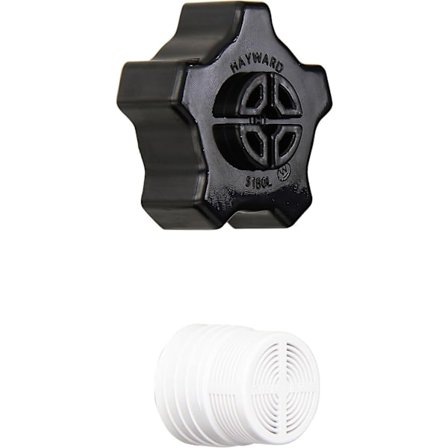 Dæksel til afløb, kompatibelt med Hayward SX180LA, kompatibelt med Hayward Pro-Series og Pro-Series Plus sandfiltre (1-pak)