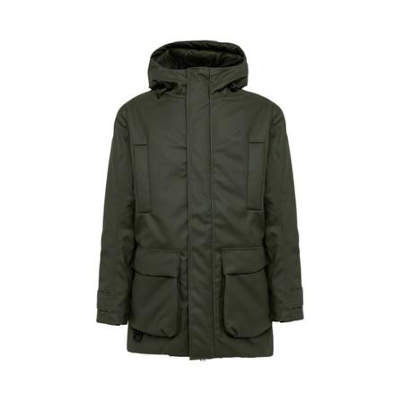 Rains, Parkas Zielony, Mężczyzna, Rozmiar: XS
