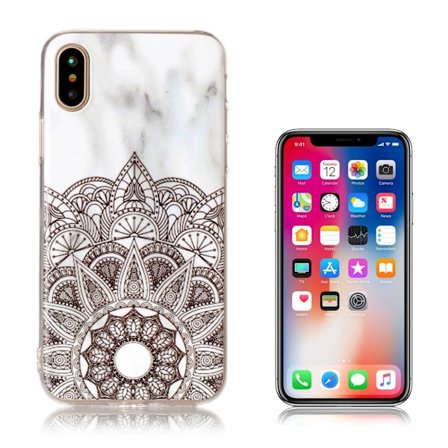 Marmormotiv iPhone X skal - Drömfångare