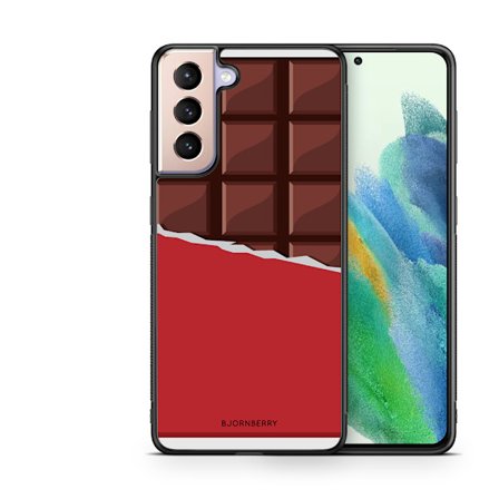 Bjornberry Skal Samsung Galaxy S21 FE 5G - Choklad Kaka