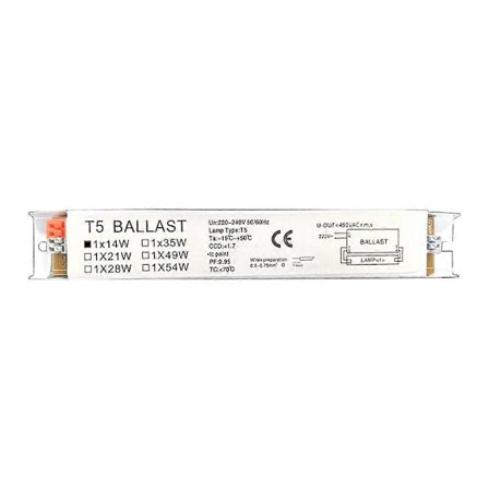 Industriell Elektronisk Fluorescerande Ballast T5 Fluorescerande Ballast