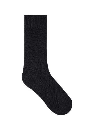 BleuForêt Socka i ull & kashmir Strumpor Herr Svart 39/42
