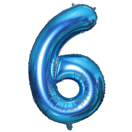 Stor digital aluminiumsfolie ballon til fødselsdagsfest rød