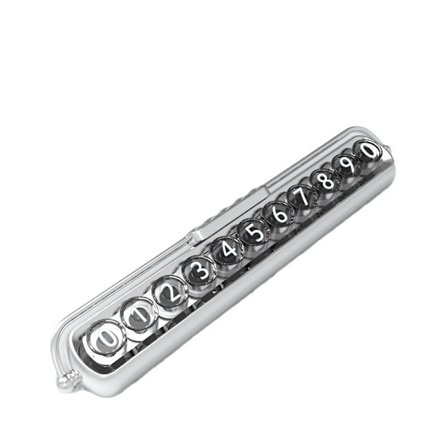 Midlertidig bilskiltnummerplade, lysende flytbar bil, mobiltelefonnummerplade, flytbar nummerplade, skjult i-bil biltilbehør