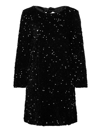 Vila | Viaria L/S O-Neck Open Back Dress/Ka | 36