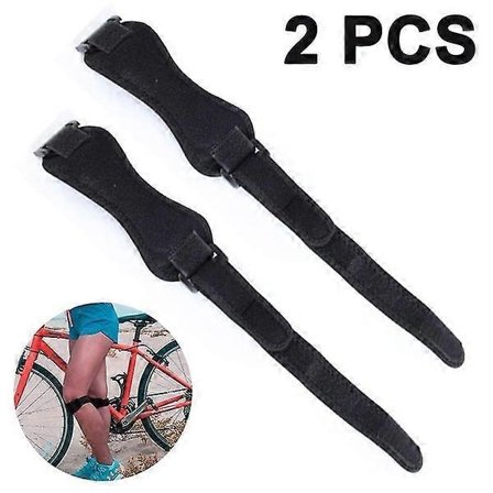 Fortykkede puder og bred knærem med patellastrop sæt til smertelindring og støtte af patellasenen