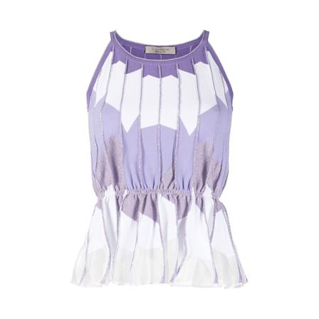D.Exterior, sleeveless top Paars, Heren, Maat:M