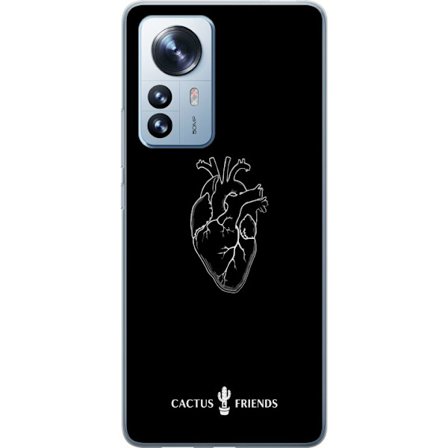 Yhteensopiva Puhelinkuori Xiaomi Xiaomi 12 Pro Kaktus ja Ystävät - Keskiaikaan Anatomia Sydän