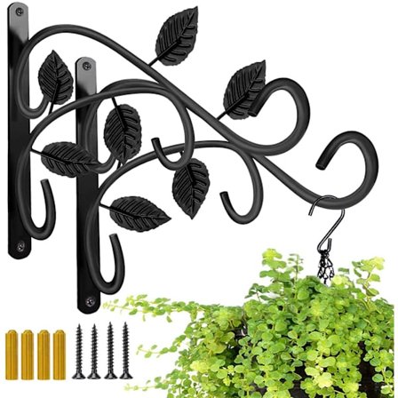 Euro Balkong Veggmontert Plantepotte Vegg Henger Jernverk Vegg