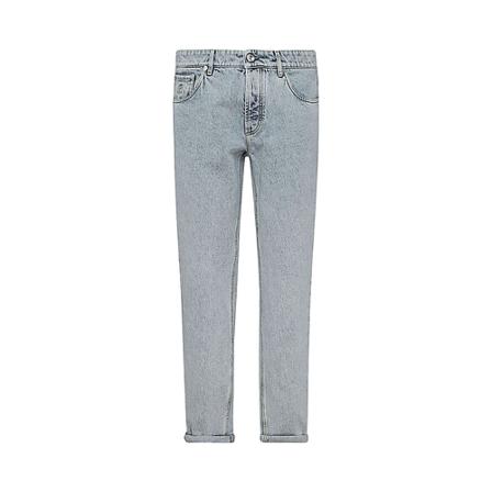 Brunello Cucinelli Slim-fit Jeans Blå, Herre