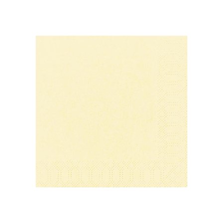 DUNI Servett 1-lags, enfärgad, 33 cm, krämfärgad 500/fp - Lyreco - Kök och servering - Servetter och dukar - Servett - 1-lagers