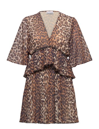 Ganni | Pleated Georgette | 34