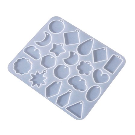 Kreativ Form for Håndlagde Øredobber Øreanheng Silikonform Smykkeformer