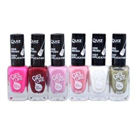 6st nagellack, nail polish - Set -