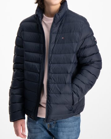 Tommy Hilfiger U ESSENTIAL LIGHT DOWN JACKET Blå Jakker Dreng - Kids Brand Store