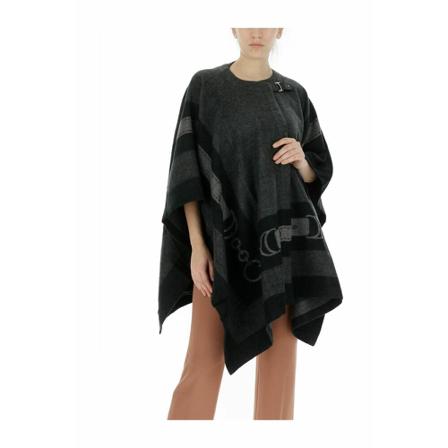 Ralph Lauren Capes svart, Dam Capes och Ponchos, Dam, Storlek: ONE SIZE