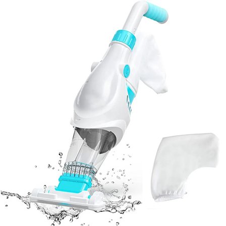 Pool Dammsugare Kit Tjockare Nylonpåse Filterpåsar för Poolrengörare för AIPER Handhållen Uppladdningsbar Pool-Dammsugare Pilot H1