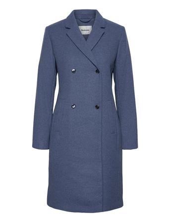 Odelia Coat Outerwear Coats Winter Coats Blå Modström