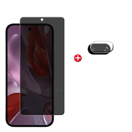 6-i-1 För Google Pixel 9A Glas Google Pixel 9A Skärmskydd Skyddande Anti-Spion Integritet 9H Härdat Glas Pixel9A Pixel 9A