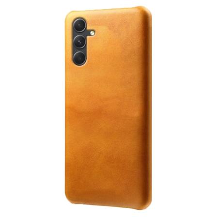 SKALO Samsung A55 5G PU-nahkainen Suojakuori - Vaaleanruskea Light brown