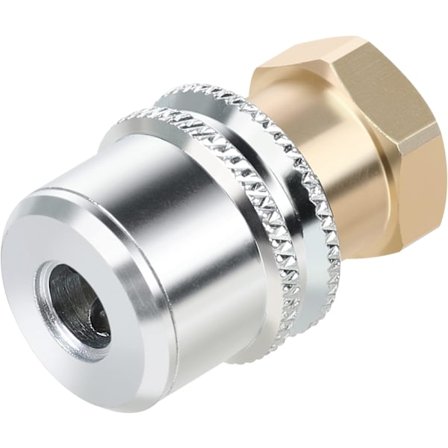 Hromee Lock On Air Chuck, Heavy Duty Closed Flow Tire Chuck, 1/4" FNPT för däckpump och standardventilspindel snabbkoppling