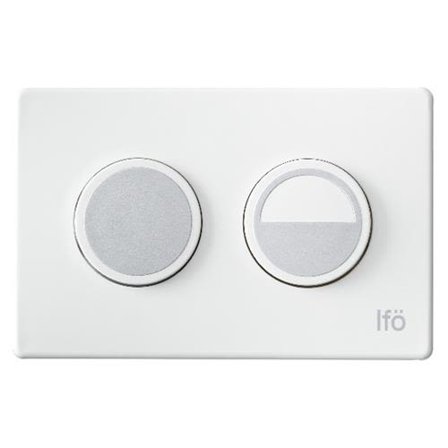 Ifö Sign 96871 Spyleknapp dobbeltspyling, handikapptilpasset, Baderom