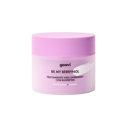 Goovi Viso Trattamento Overnight con Biopeptidi BE MY BERRYNOL 50ml - Tratt.notte lifting