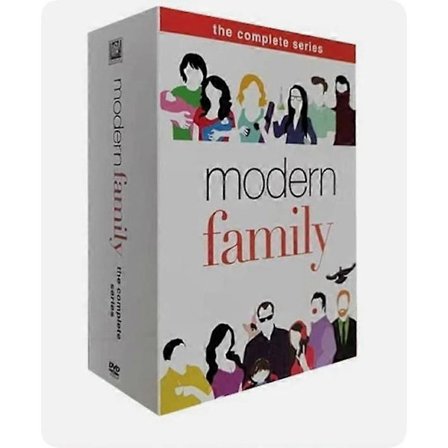 Moderni perhe - Koko sarja, kaudet 1-11 (DVD, 34 levyn boksipaketti)