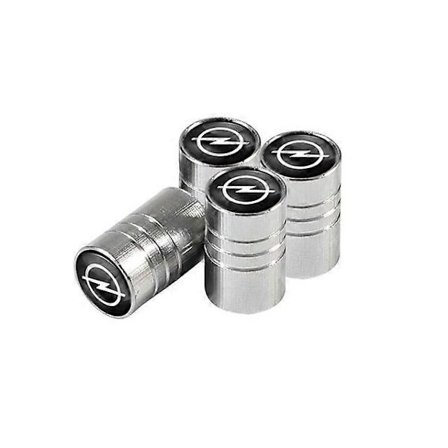 4 stk. Bilhjul Dekkventilhetter Støvtilbehør i aluminiumslegering for Opel OPC Corsa Astra Insignia Mokka Grandland Vectra Zafira shry