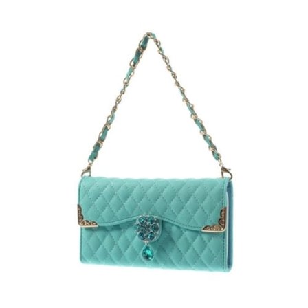 Læder Taske (Blå) iPhone 6 Taske