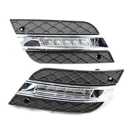 LED Kjørelys DRL Tåkelys for Mercedes Benz ML350 W164 ML300 ML320 2010-2011