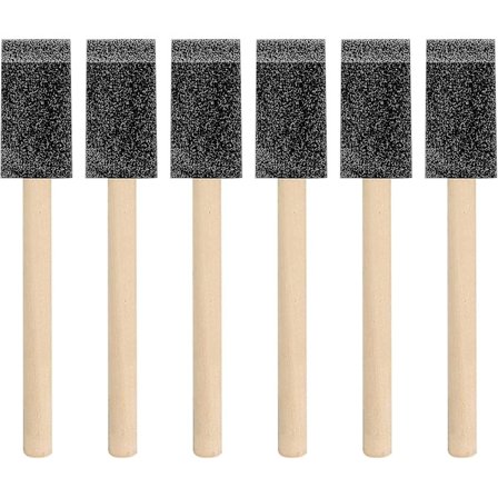 1 Tuuman Vaahtomuoviharja Pieni Vaahtomuovimaalausiharja Sienen Maalausharjat Työkalu