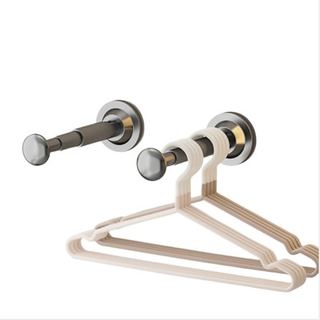 Udtrækkelig Sugekop Tøjbøjle - Pladsbesparende Stativ