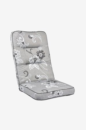 Fritab - Sædepude Högvik Woodline - Grå - Hynder til positionsstole - Fra Homeroom