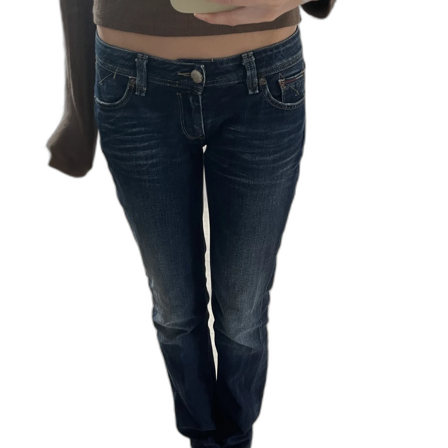 Lågmidjade jeans