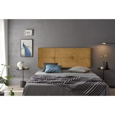 DALIA Sänggavel MAGNOLIA TYG Gul 160