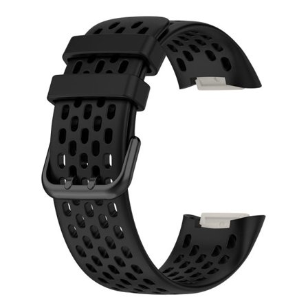 Silikonarmband för Fitbit Charge 5 / 6 - Svart