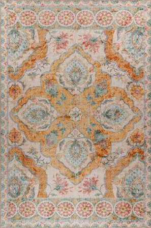 Hanah Home - Matto-Cabrera - Monivärinen - Sileät matot - 140X190 - - Homeroom