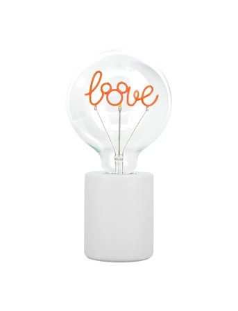 Paladone Led Neon Bulb Lamp - Mickey - White - H:28.0CM