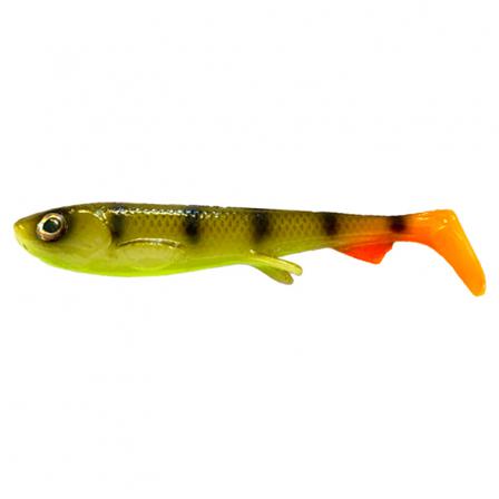Wolfcreek Shad 8,5cm, 6g (5-pack) - Pickleback Perch (Glow)
