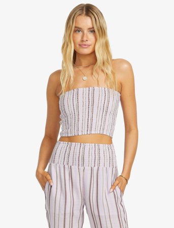 Billabong Keep It Simple Ss Wvn - Pink - M