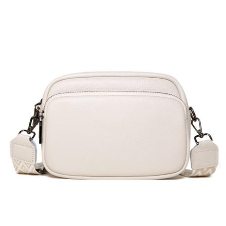 (Blanc) Sac à bandoulière pour femme – Sac à main et sac à bandou