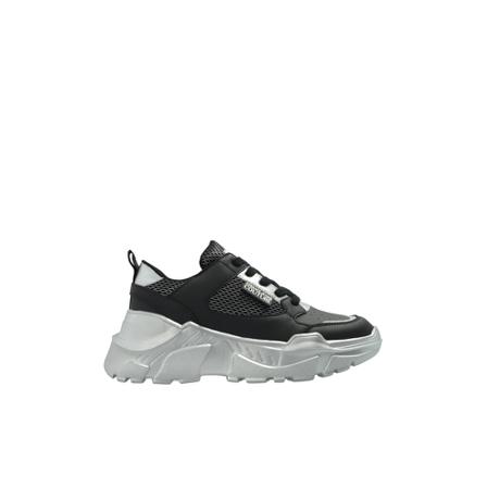 Versace Jeans Couture Sneakers with logo , Zwart , Dames , Maat: 39 EU