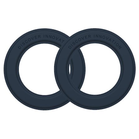 NILLKIN 2 stk. Runde magnetiske klistermærker til mobiltelefoner til Magsafe trådløs oplader - Blå