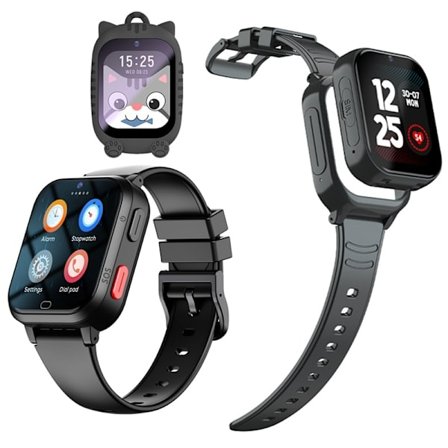 4G GPS WiFi Smartklocka för Barn med hängsmycke FOREVER KW-510 - Svart